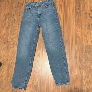 Zara straight  leg denim jeans
